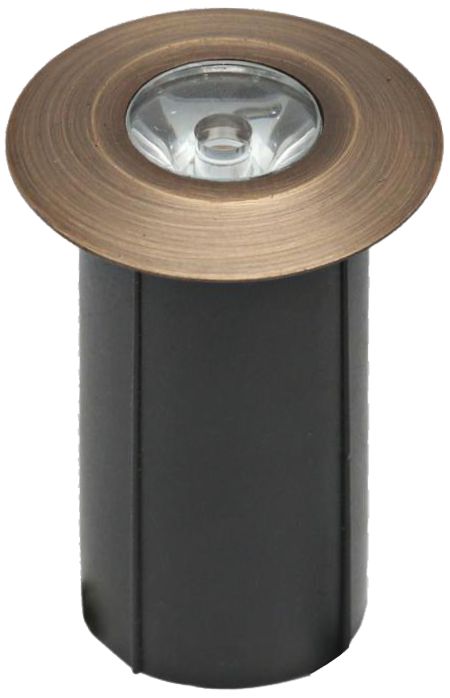 Pitta Cast Brass LED Underground Well Light 70V19 Lamps Plus