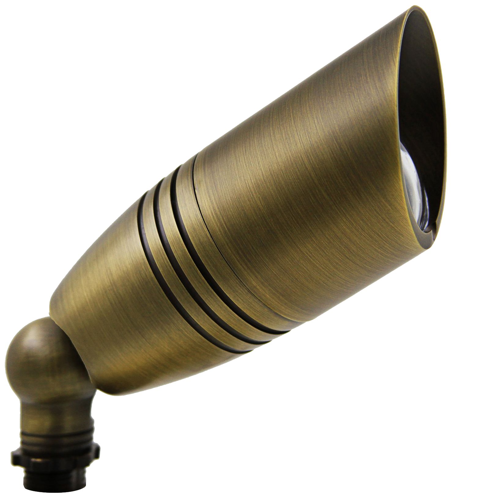 Jornaz 2 1/2" High Natural Brass Landscape Spot Light