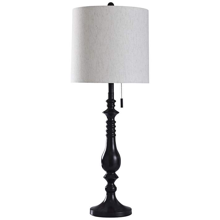 Oil Rubbed Bronze Candlestick Table, Tall Candlestick Lamp Shades