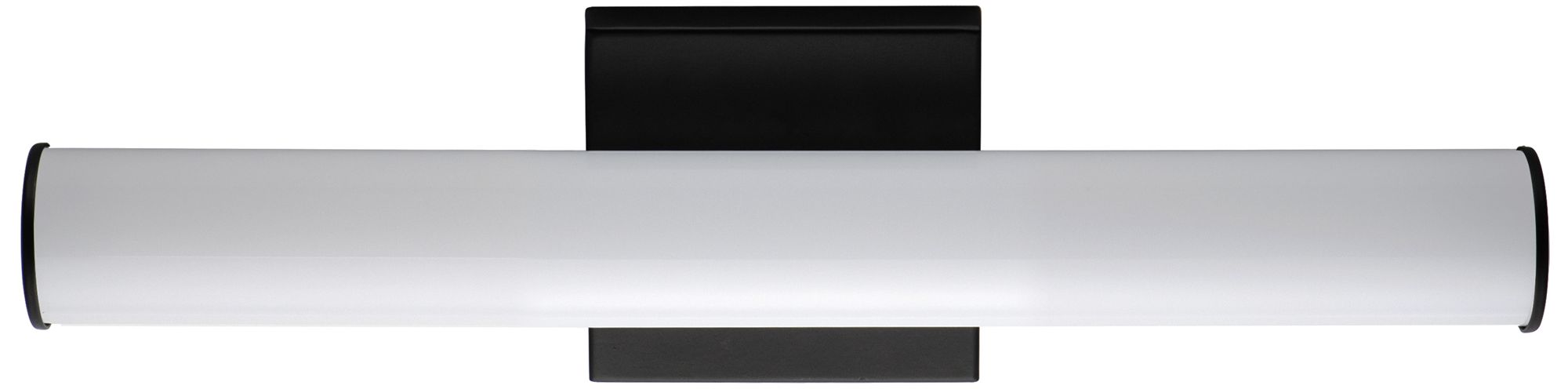 Maxim Rail LED 18" High Black Wall Sconce