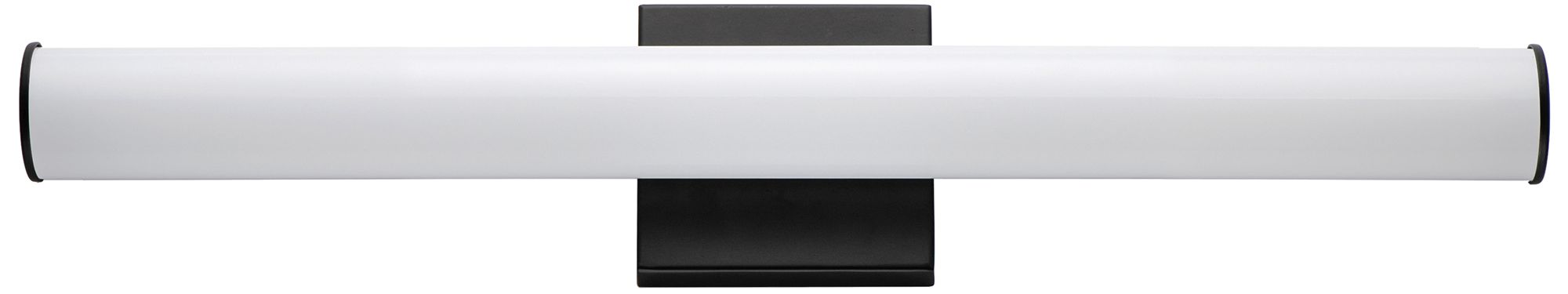 Maxim Rail LED 24" High Black Wall Sconce