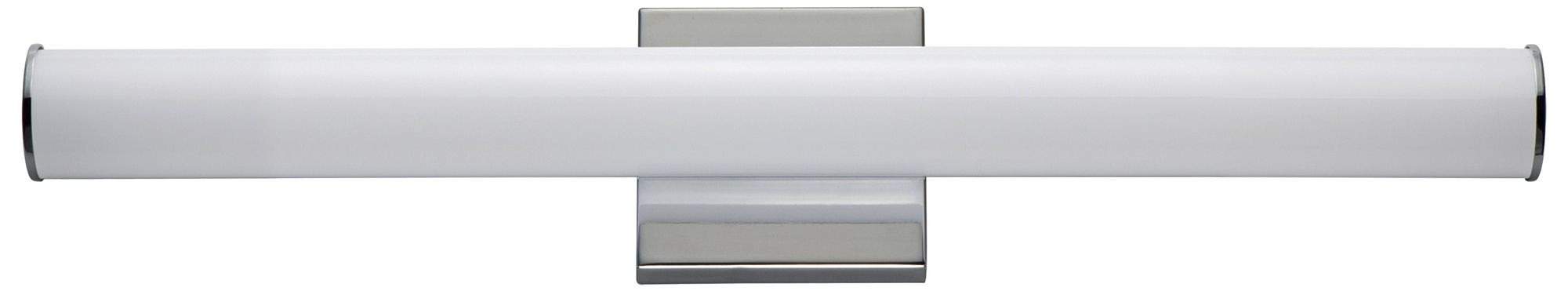 Maxim Rail LED 24" High Polished Chrome Wall Sconce