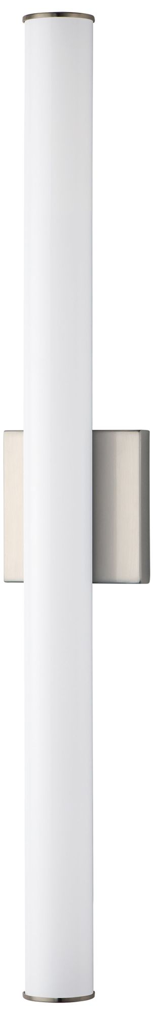 Maxim Rail LED 30" High Satin Nickel Wall Sconce