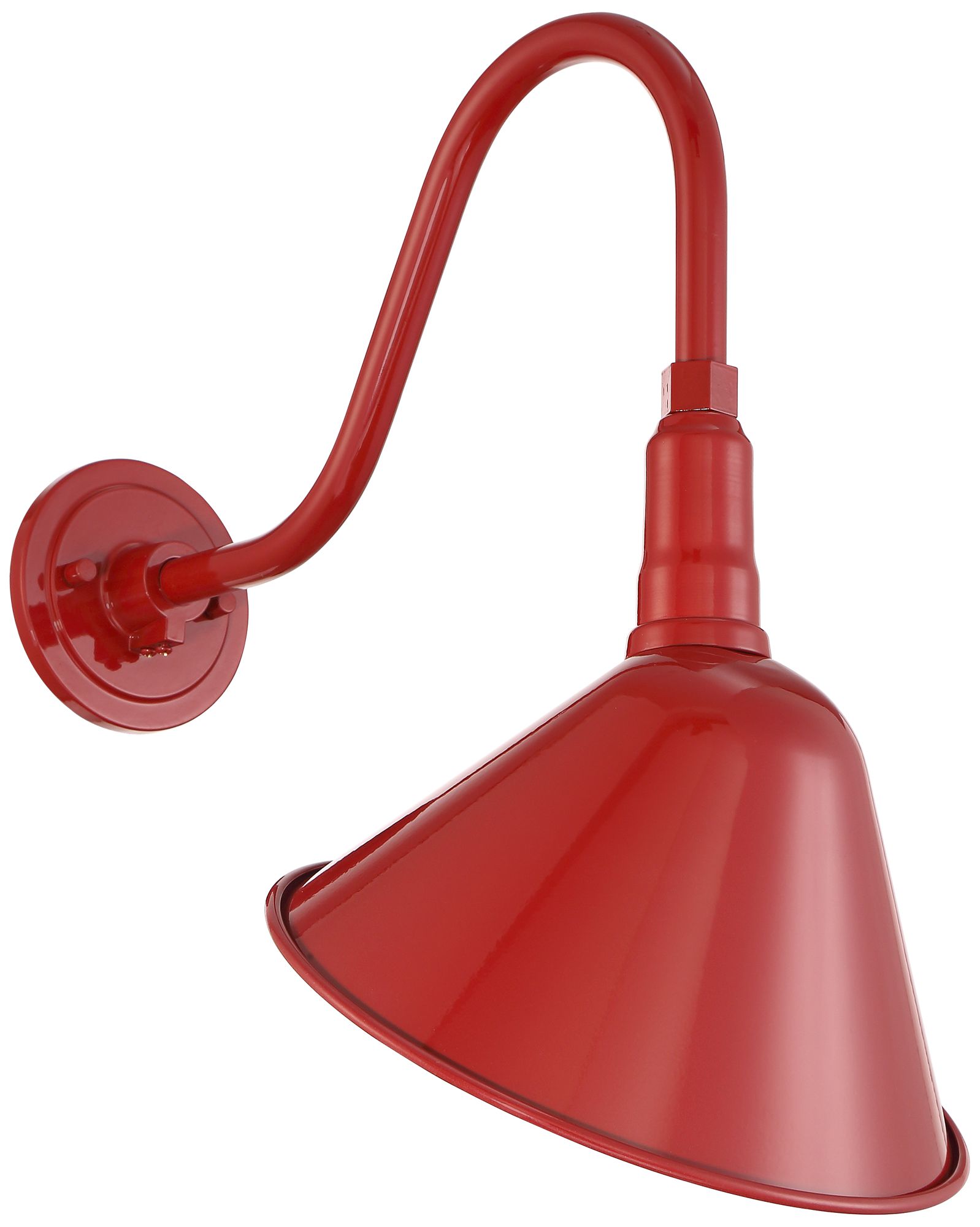 Neihart 18" High Rustic Red RLM Outdoor Wall Light 70V67 Lamps Plus