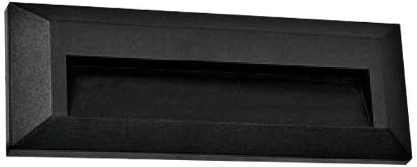 Kullum 9" Wide Black LED Edge Step Light