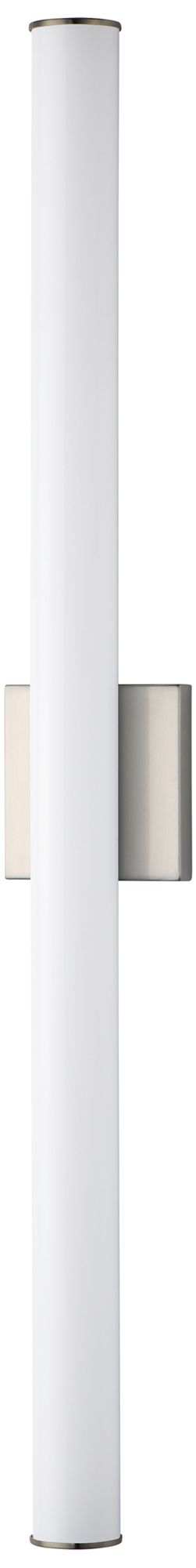 Maxim Rail LED 36" High Satin Nickel Wall Sconce