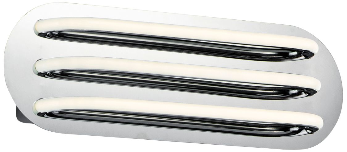 ET2 Neon 17 3/4" Wide Polished Chrome 3-Light LED Bath Light