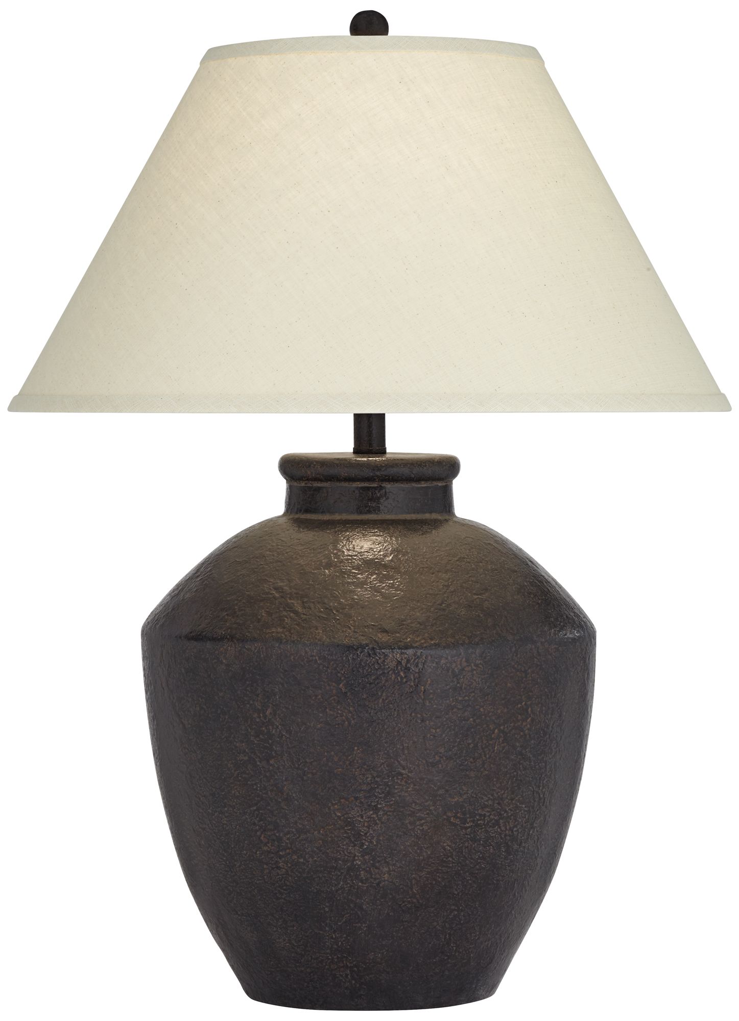 Massa Black Terracotta Jar Table Lamp 70X06 Lamps Plus