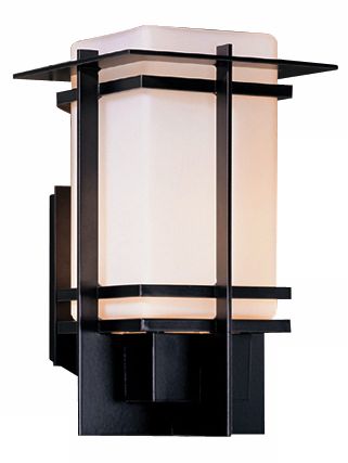 Hubbardton Forge Tourou Smoke 14" High Outdoor Wall Light