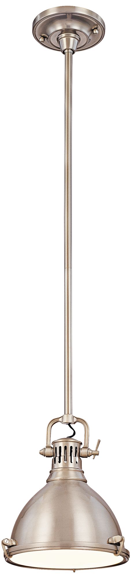 Hudson Valley Pelham 10 1/2" Wide Satin Nickel Mini Pendant