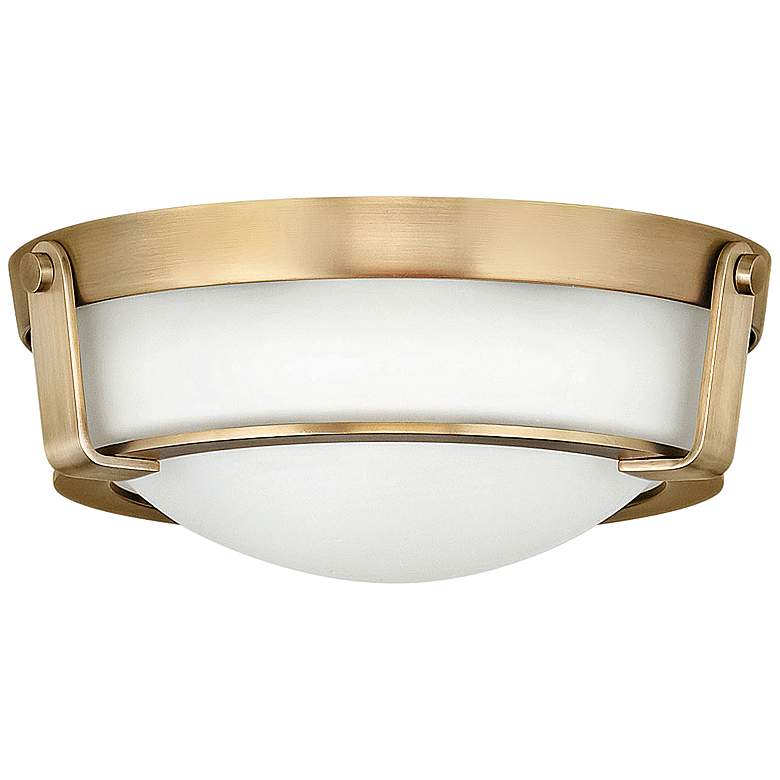 Image 2 Hinkley Hathaway 13" Wide Heritage Brass Ceiling Light