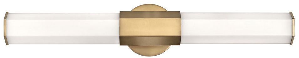 Hinkley Facet 26" Wide Heritage Brass LED Bath Light