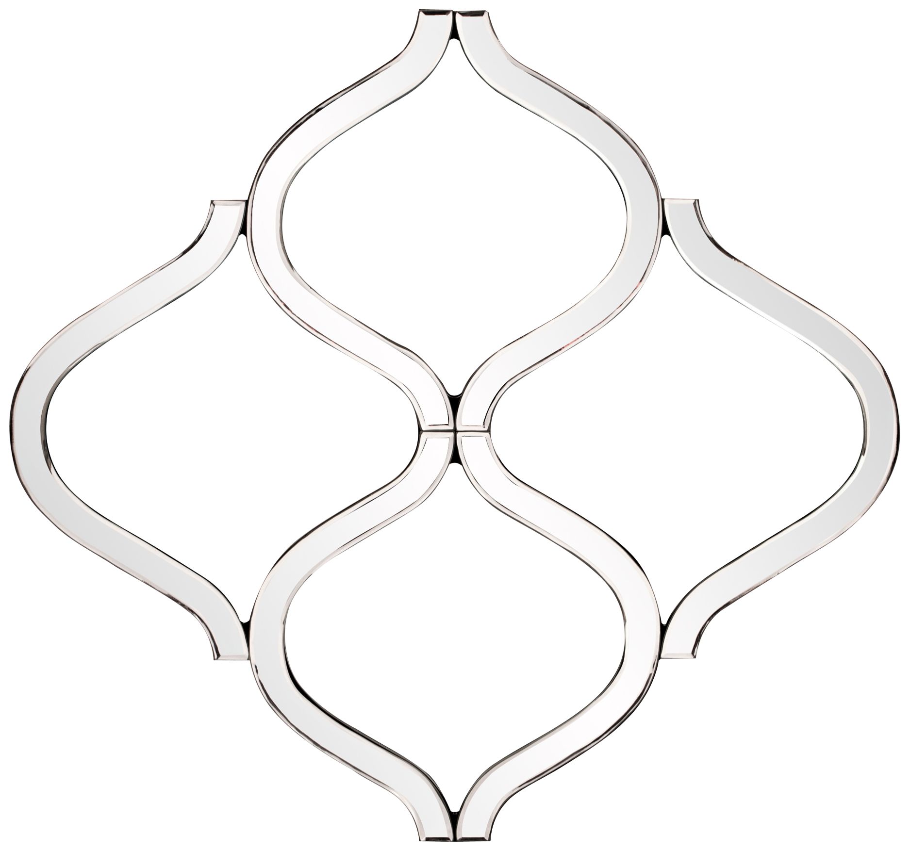 Howard Elliott Lattice Abstract 27" x 29" Wall Mirror