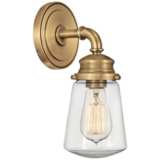 Hinkley Fritz 11 3/4&quot; High Heritage Brass Wall Sconce