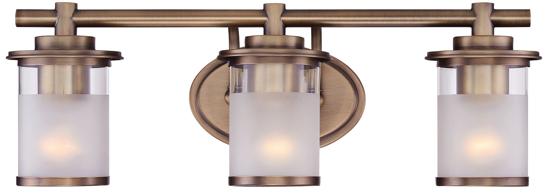 Essence 23 1/4" Wide Satin Bronze 3-Light Vanity Bath Light
