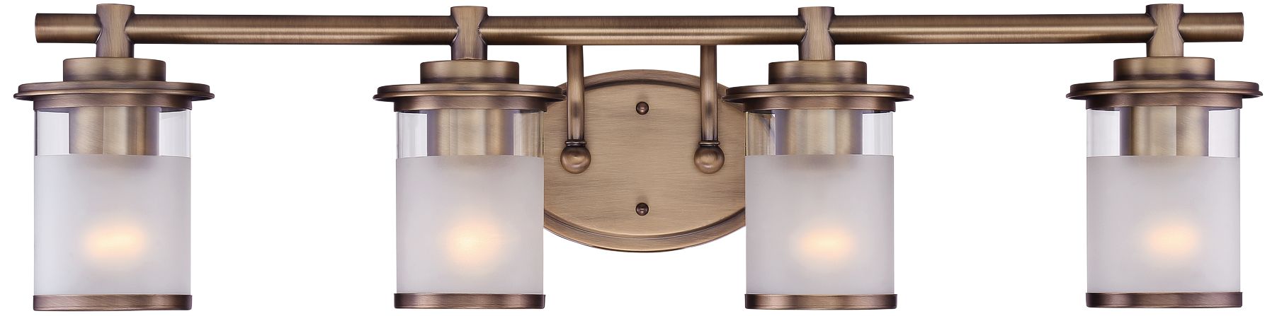 Essence 32 1/2" Wide Satin Bronze 4Light Vanity Bath Light 71H54
