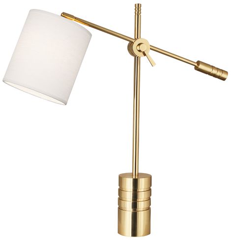 brass study lamp