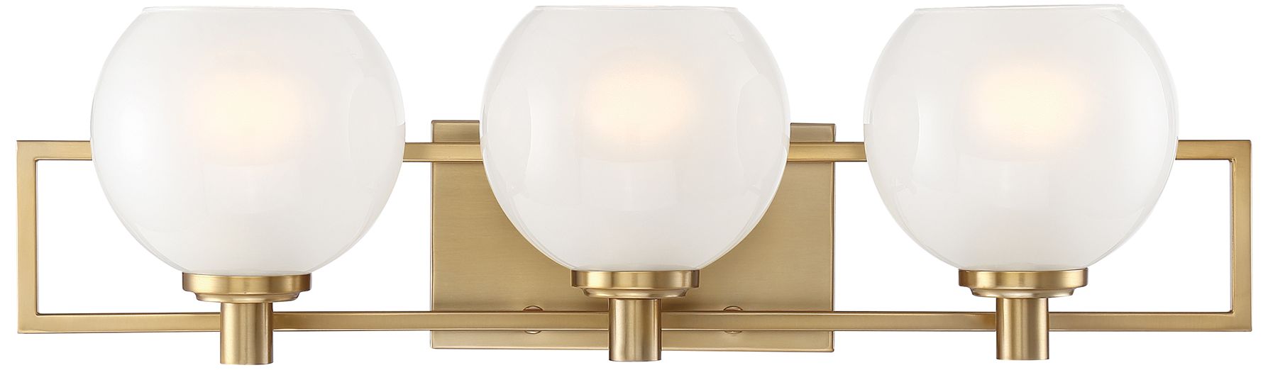 Cowen 24" Wide Brushed Gold 3Light Vanity Bath Light 71J54 Lamps Plus