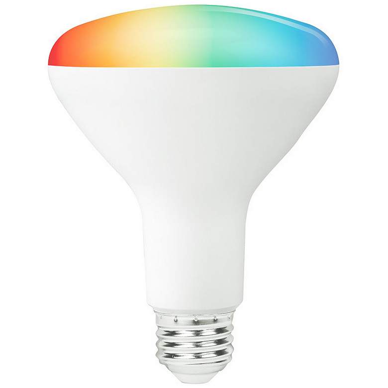 60W Equivalent 10W Dimmable BR30 Multi-Color LED Smart Bulb