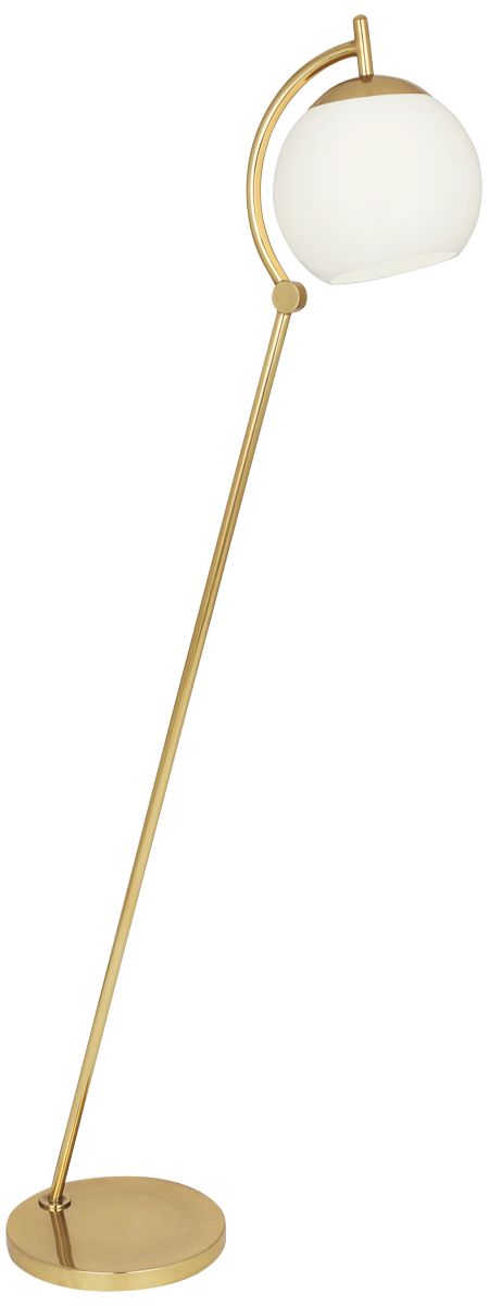 Robert Abbey Nova Modern Brass Metal Floor Lamp