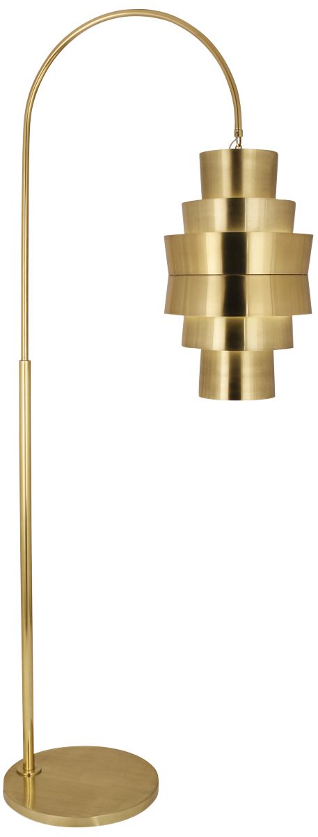 tall gold floor lamp