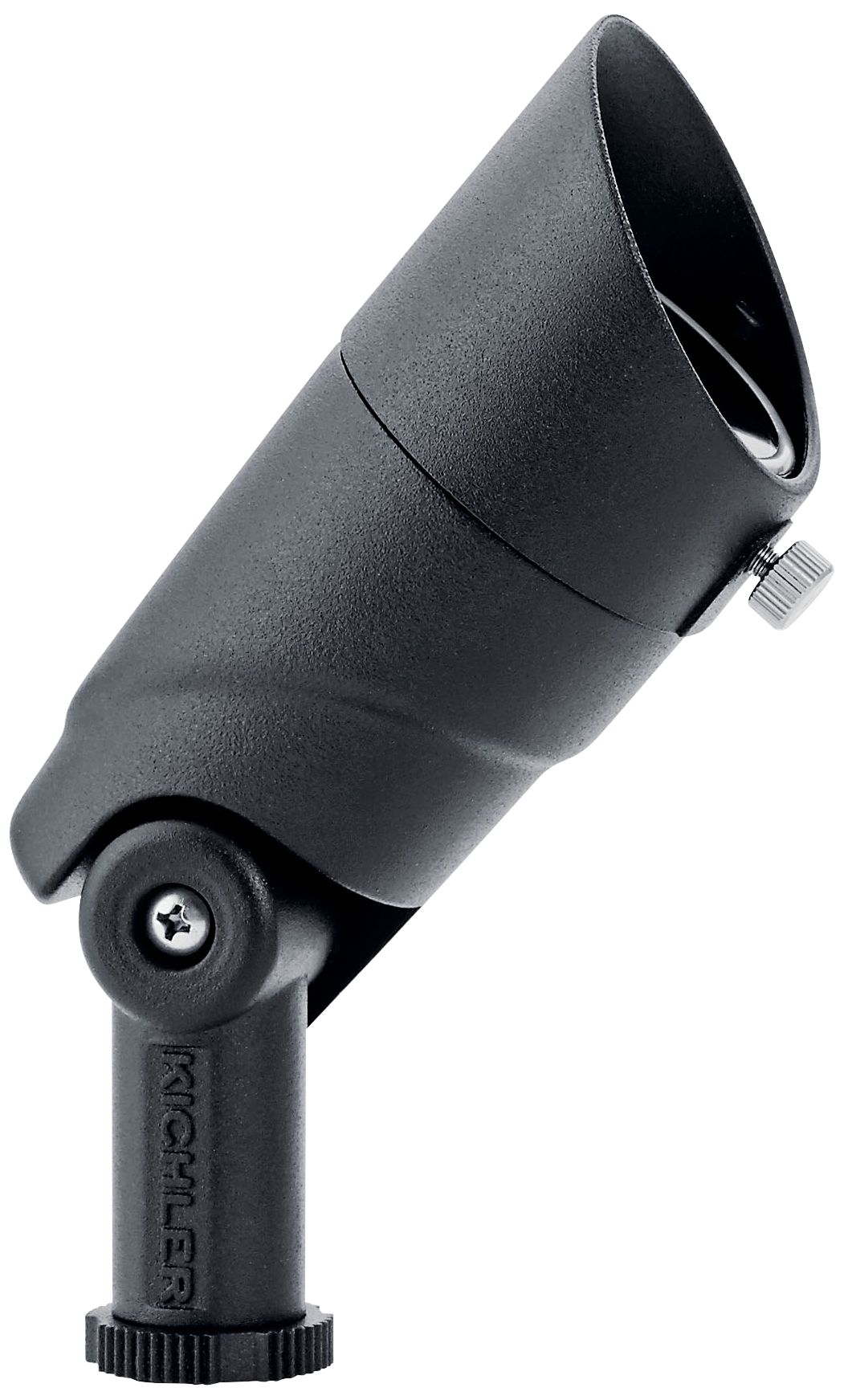 VLO 3 3/4" High Textured Black 2700K LED Accent Flood Light