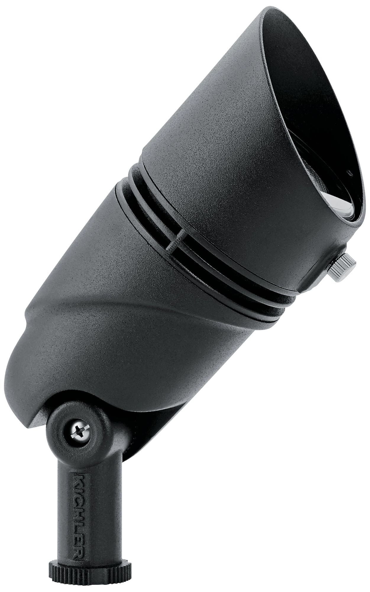 VLO 4 1/2" High Textured Black 3000K LED Accent Flood Light