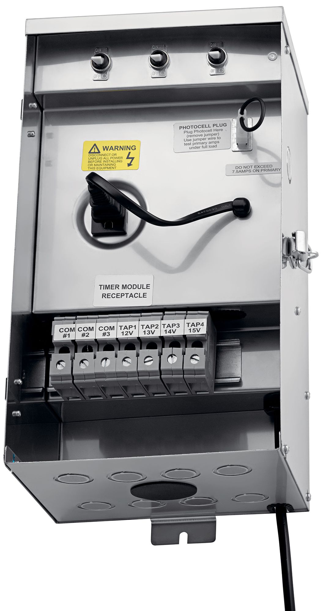 Kichler Contractor Series 900W Stainless Steel Transformer