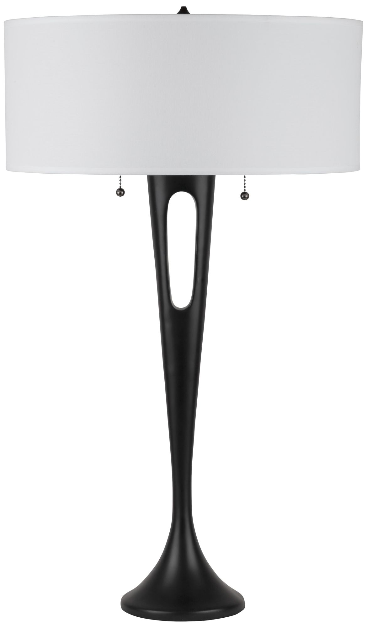 Lights Up! Soiree Antique Bronze Lacquer Table Lamp