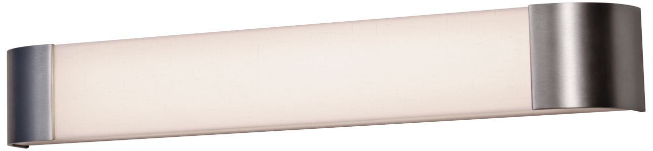 Allen 41 1/2" Wide Satin Nickel LED Bath Light