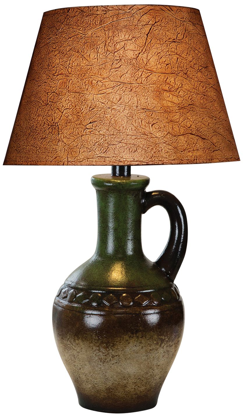 Modria Southwest MultiColor Hydrocal Jug Table Lamp 71V50 Lamps Plus