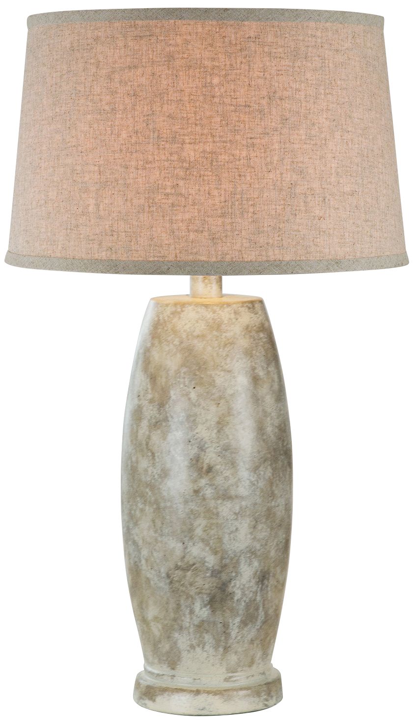 Ansnes Alabaster Hydrocal Table Lamp