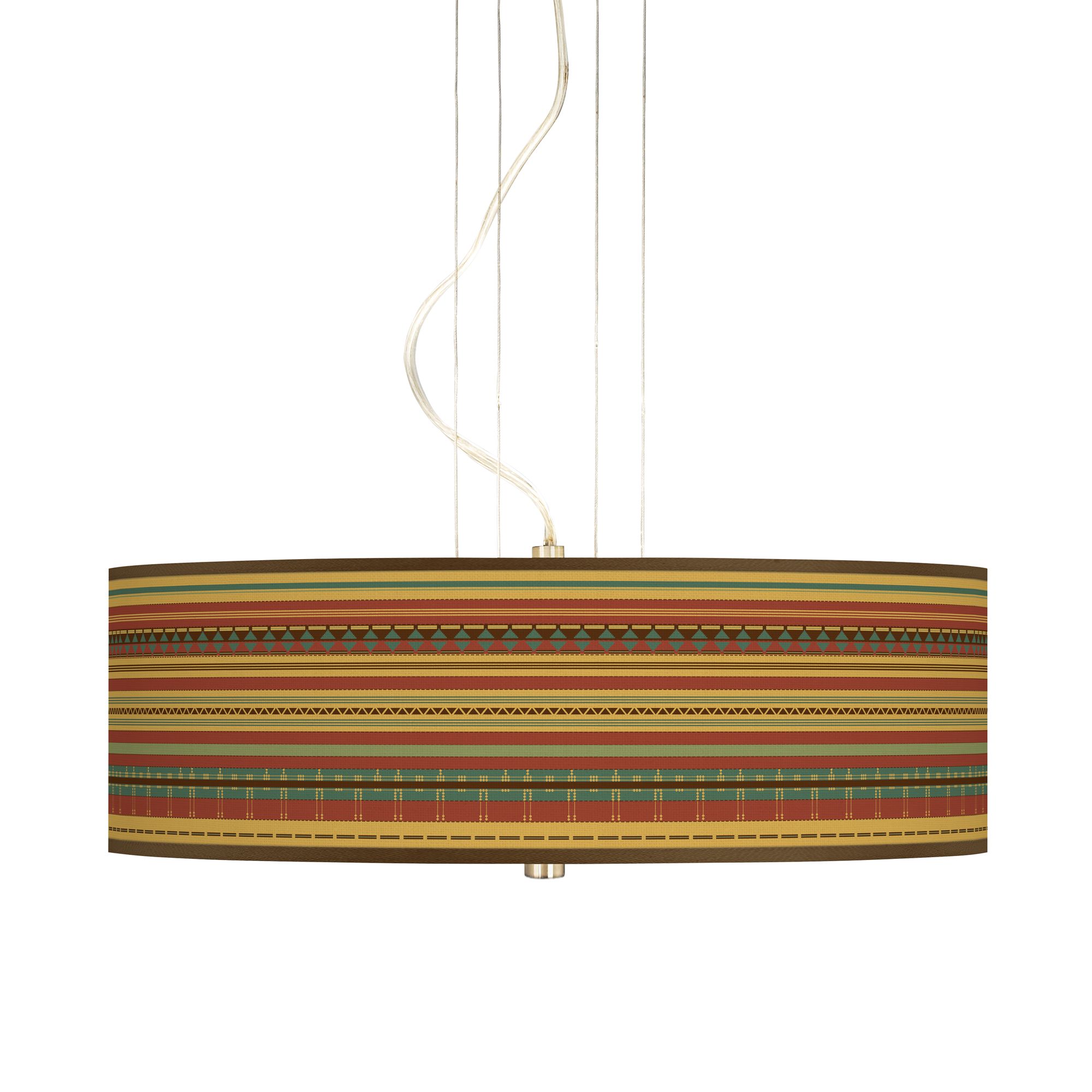 Southwest Desert 20" Wide 3-Light Pendant Chandelier