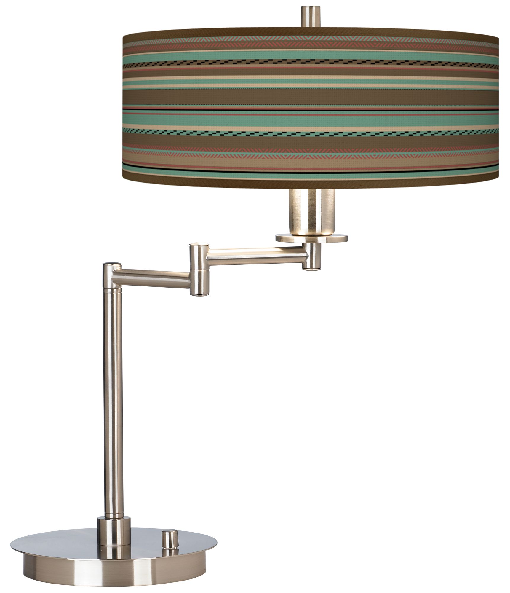 Southwest Shore Giclee CFL Swing Arm Desk Lamp