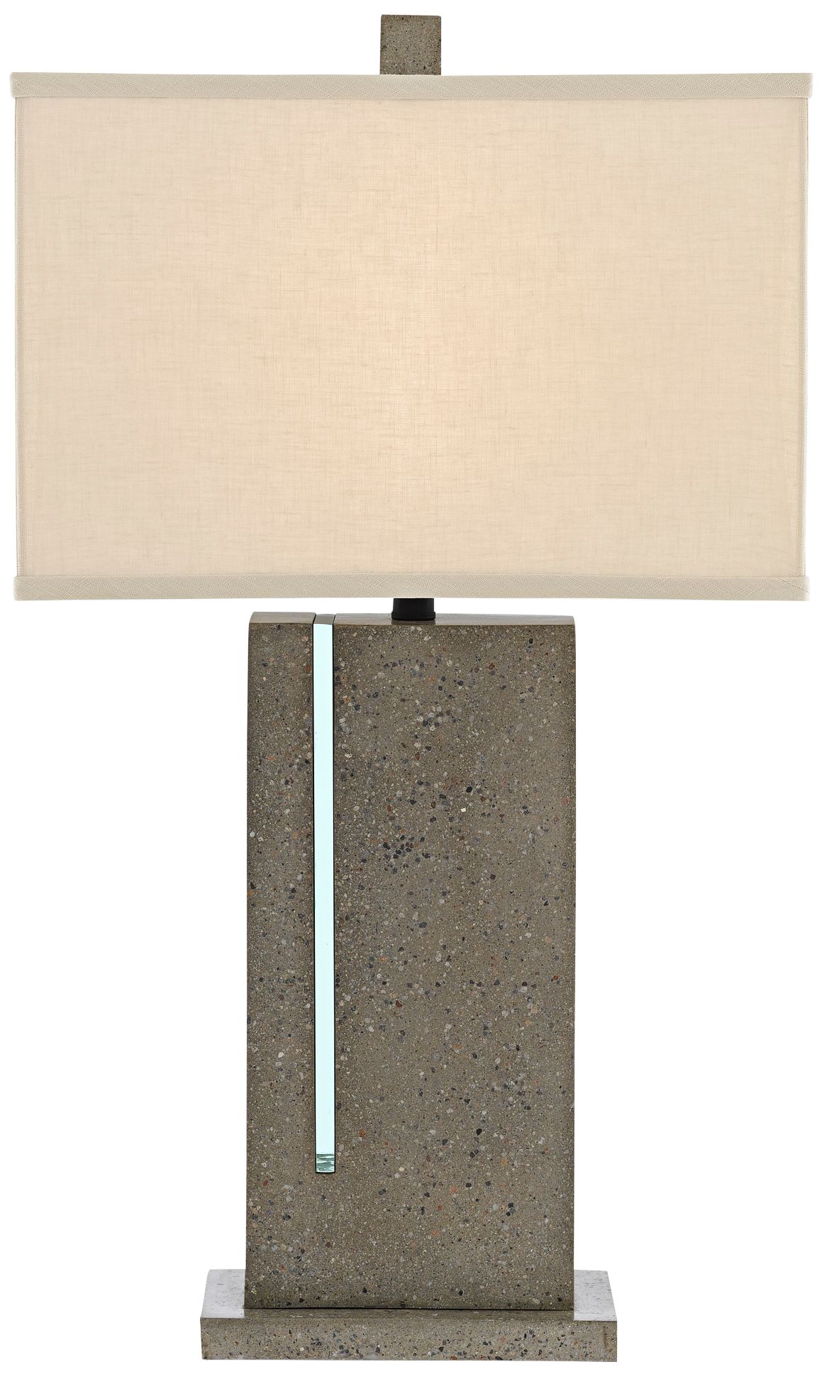 Currey and Company Watson Polished Concrete Table Lamp