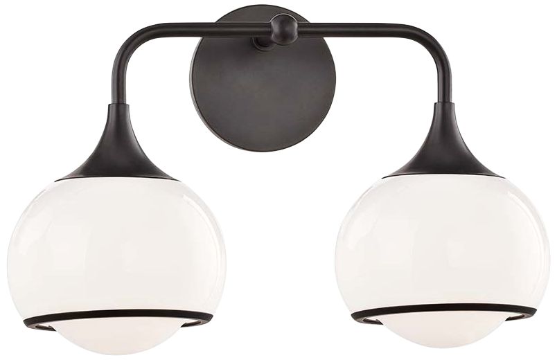 Mitzi Reese 11 1/4" High 2-Light Old Bronze Wall Sconce