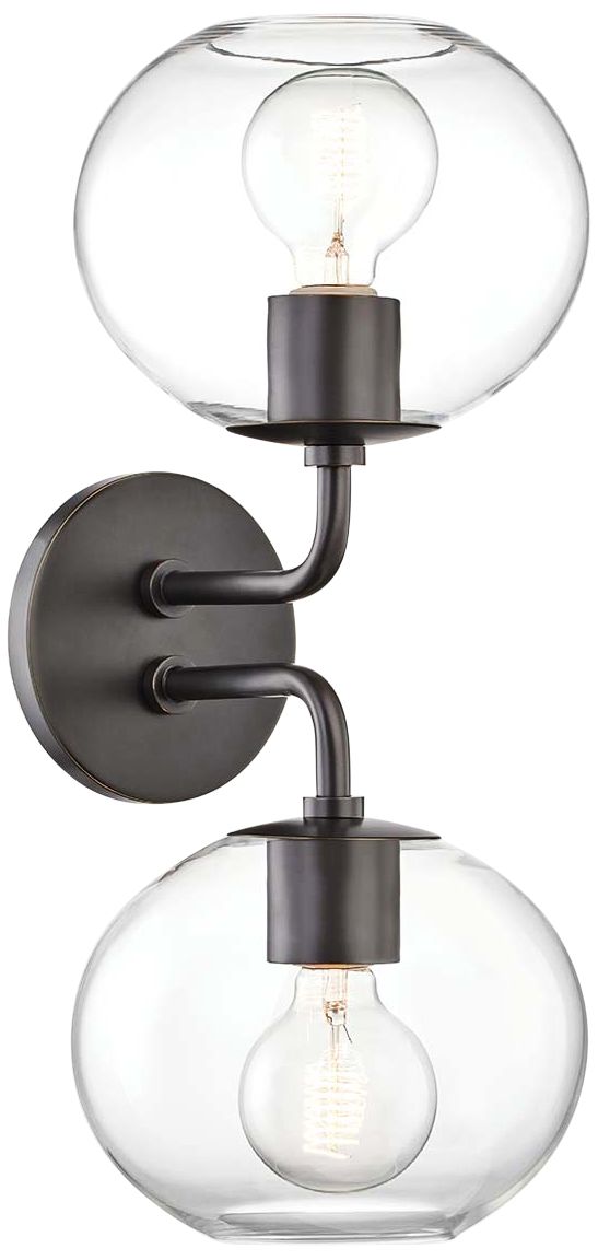 Mitzi Margot 19 1/4" High 2-Light Old Bronze Wall Sconce