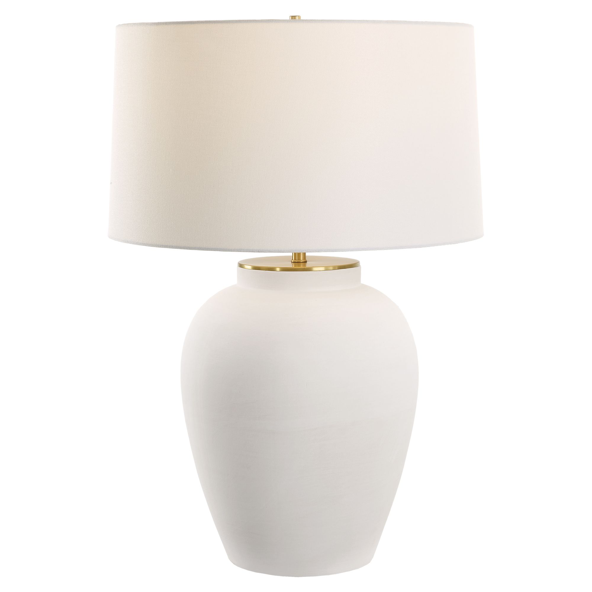 Uttermost Adelaide 29" High White Ceramic Table Lamp