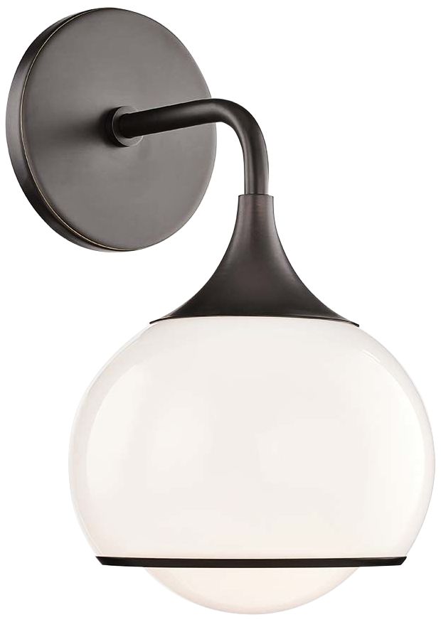 Mitzi Reese 12 1/4" High Old Bronze Wall Sconce