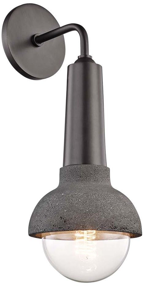 Mitzi Macy 17" High Old Bronze Wall Sconce