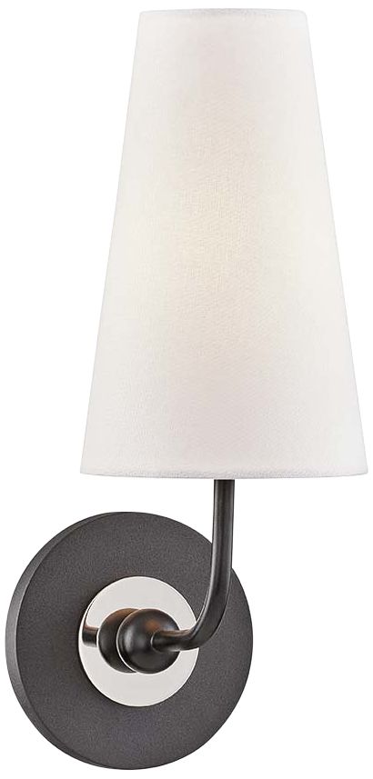 Mitzi Merri 13 1/2" High Black Wall Sconce
