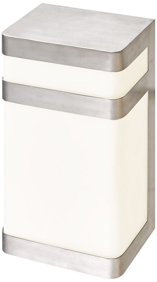 Proton 10" High Stainless Steel LED Outdoor Wall Light