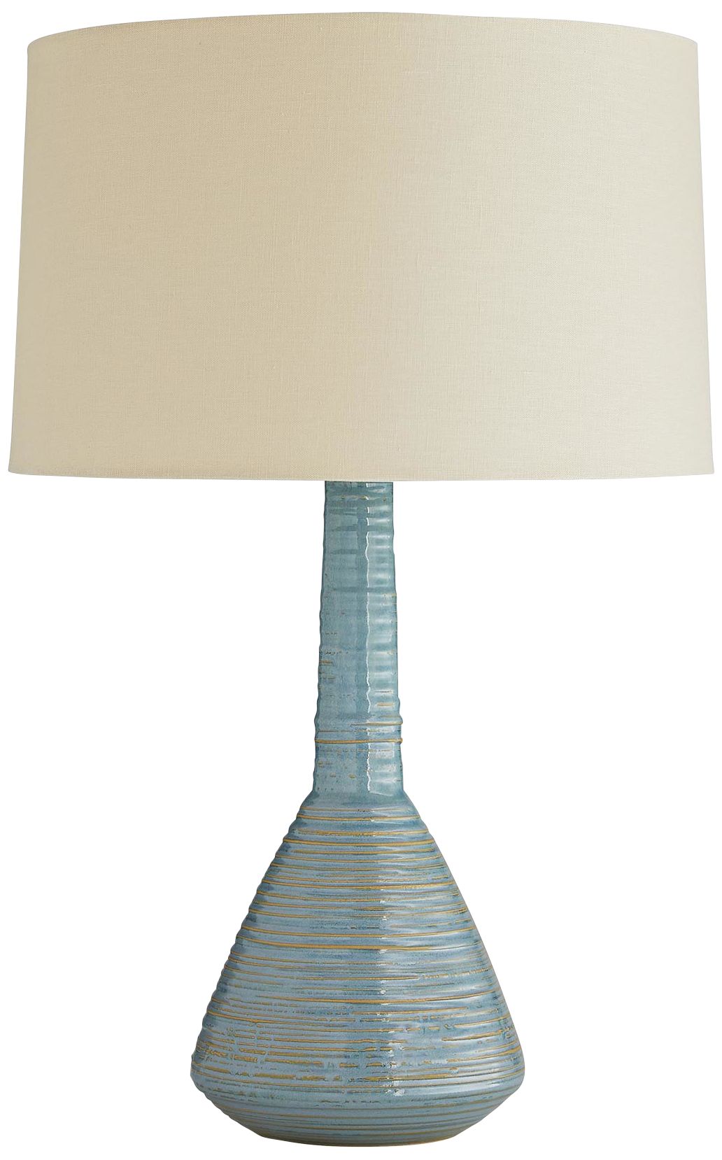 Arteriors Home Torrance Cerulean Haze Ceramic Table Lamp