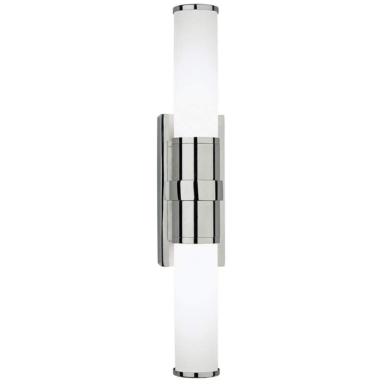 Roderick 16 1/2&quot;H Polished Chrome 2-Light LED Wall Sconce