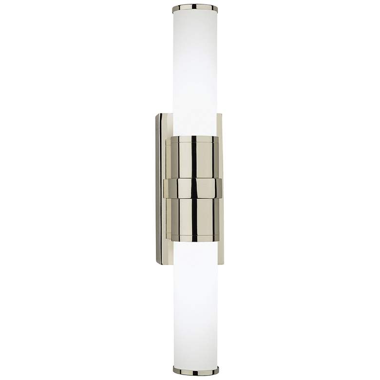 Roderick 16 1/2&quot;H Polished Nickel 2-Light LED Wall Sconce