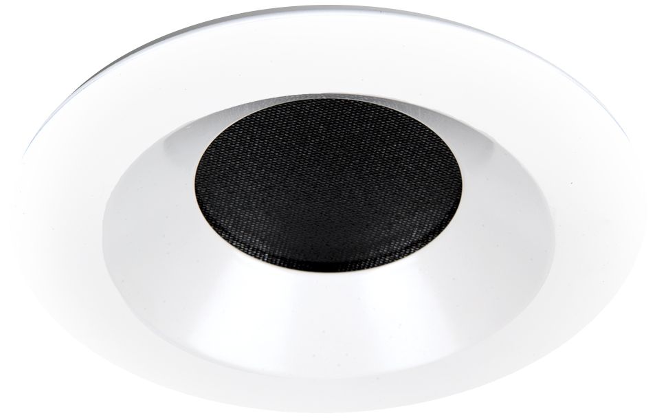 Oculux Architectural 3 1/2" Round Haze White Wall Wash Trim