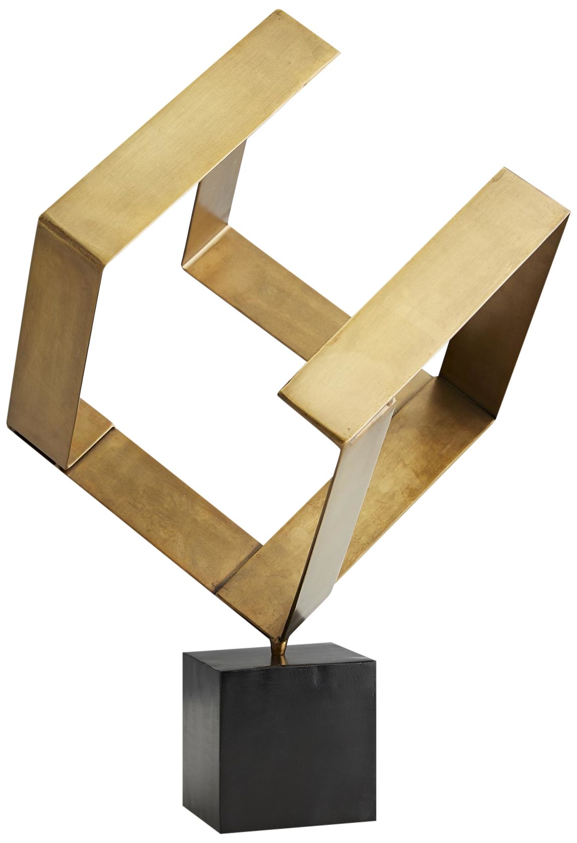 Arteriors Home Tristan 20" High Antique Brass Sculpture