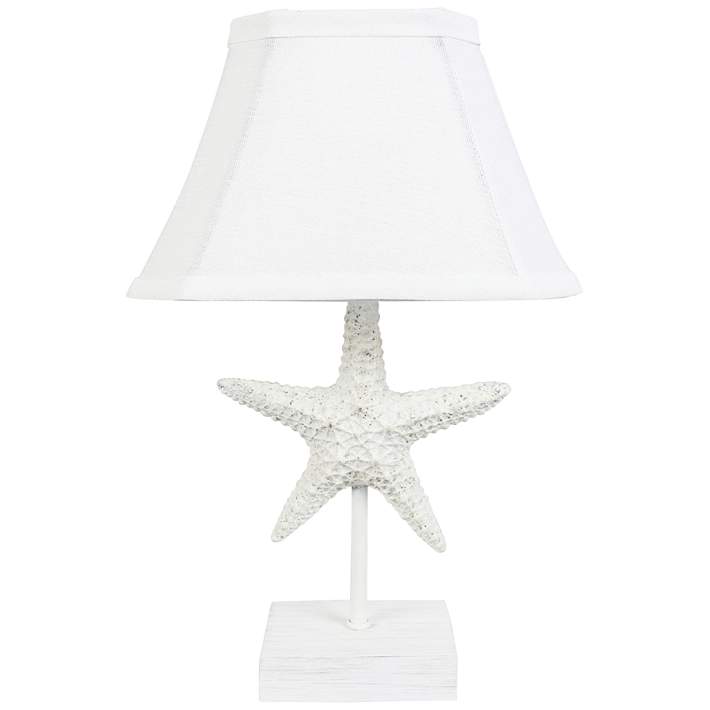 White Accent Table Lamp, Star Table Lamps