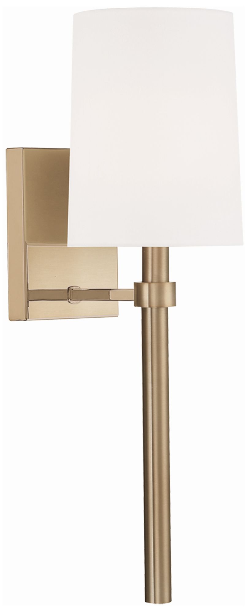 Crystorama Bromley 18" High Aged Brass Wall Sconce