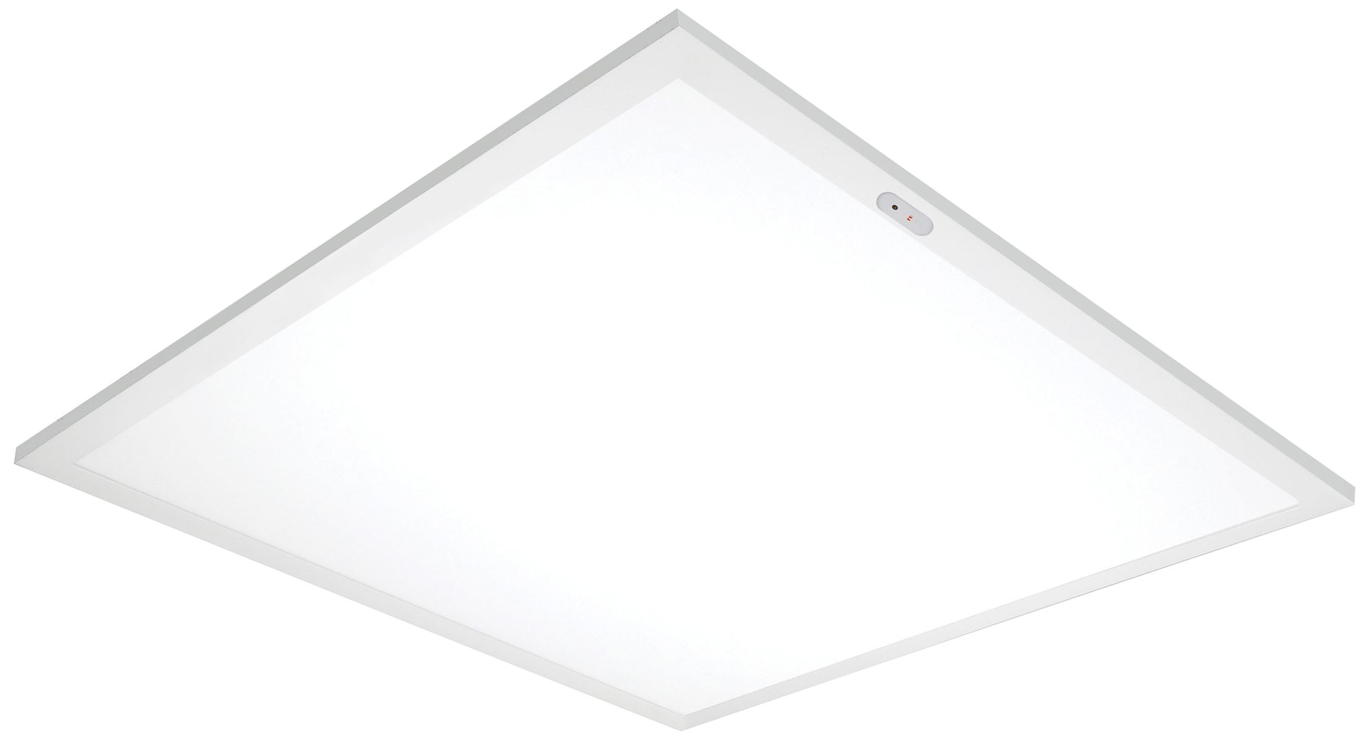 Emergency 24" Wide White 4000K LED Flat Panel Ceiling Light